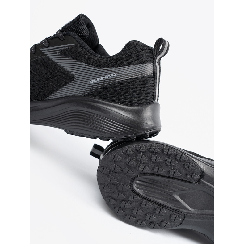 DK Black Lightweight Men's Sports Shoes preto 1