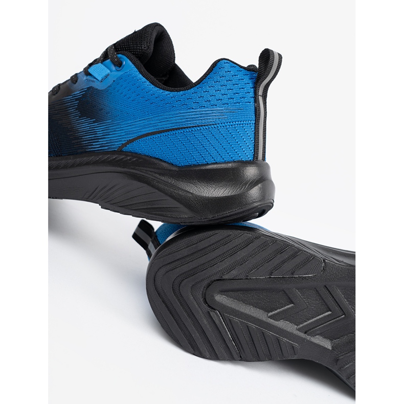 DK Sapatos esportivos masculinos azuis pretos e azuis azul 1