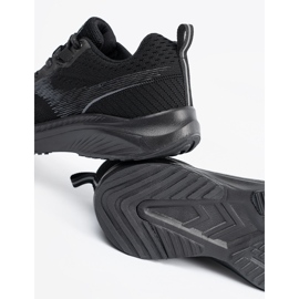 DK Black Lightweight Men's Sports Shoes preto 1