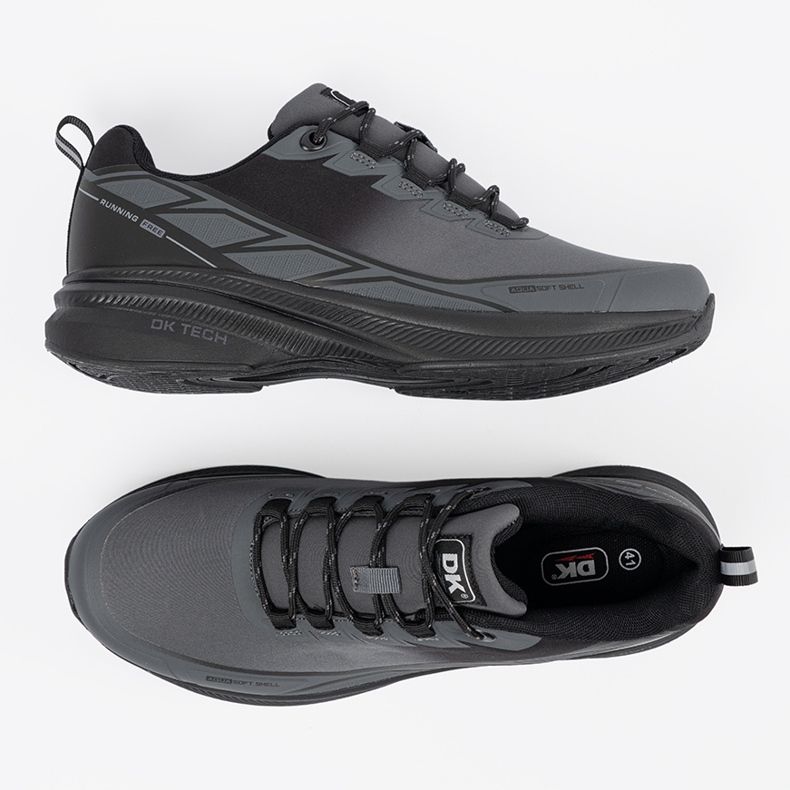 DK Sapatos esportivos cinzentos para homens cinza 2