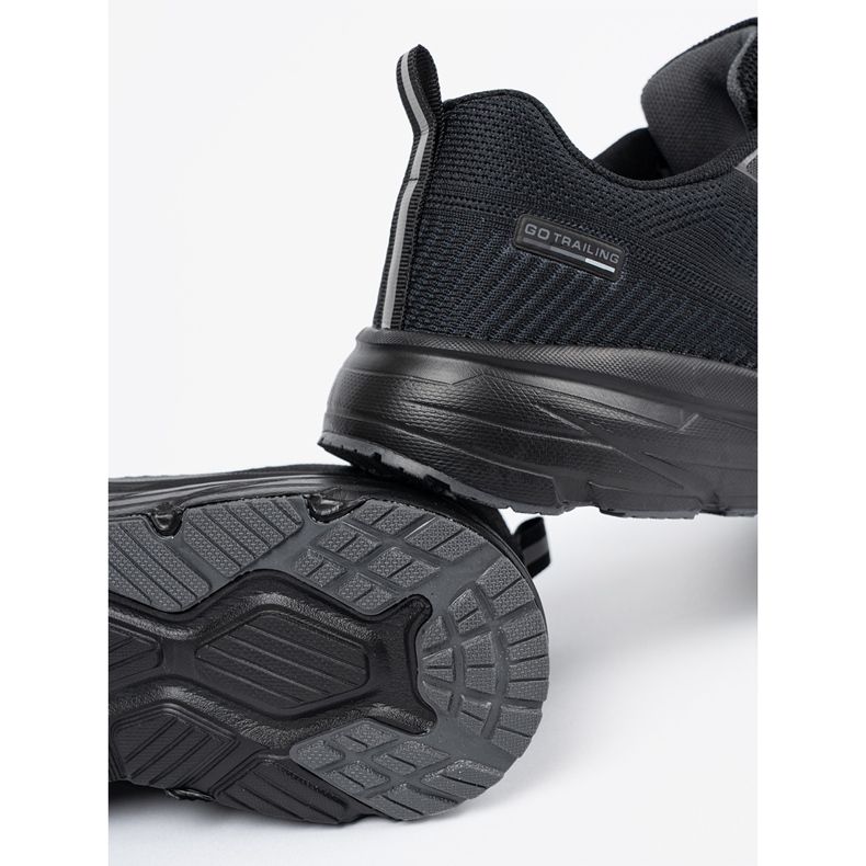 Sapatos pretos e cinza leves DK 2