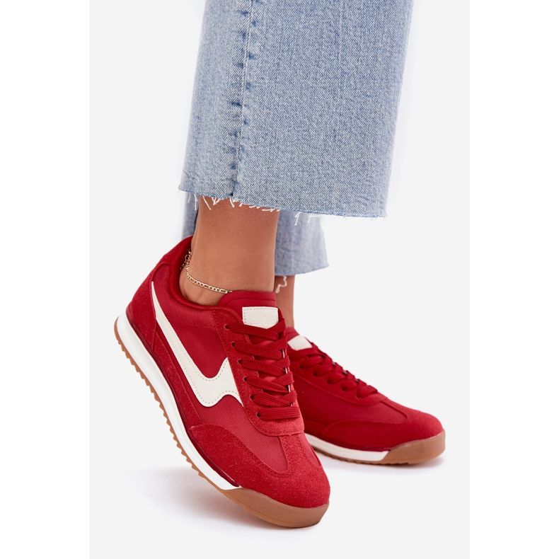 EVento Tênis tênis tênis vermelhos preto 1