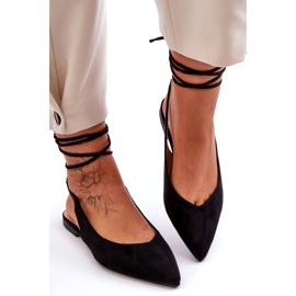 Ballerinas Eco-Eduamente das Mulheres preto 2