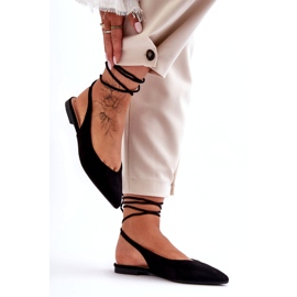 Ballerinas Eco-Eduamente das Mulheres preto 3