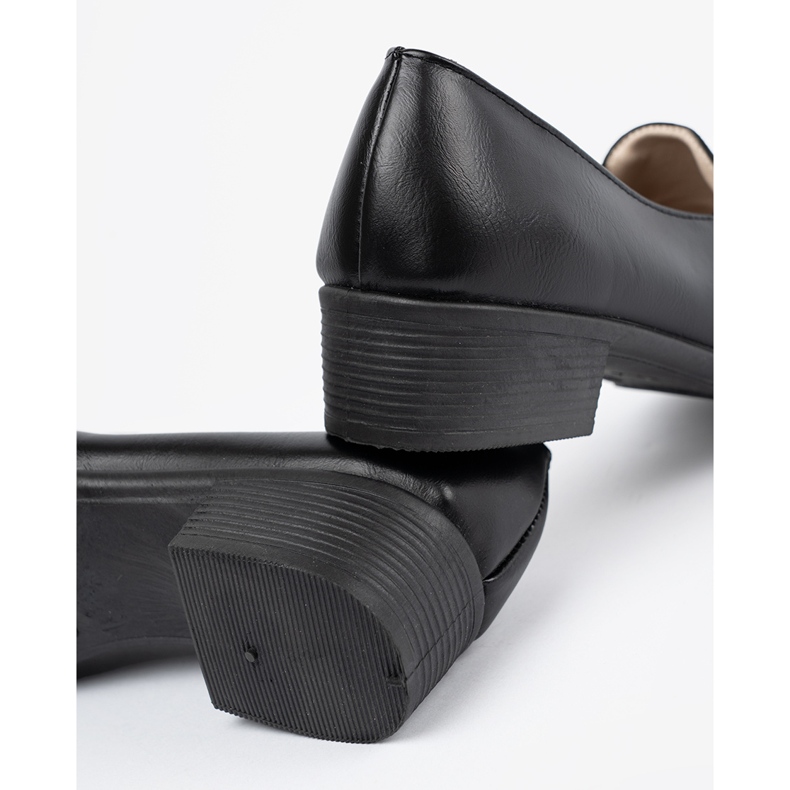 Sapatos de baixo peso de mulheres negras preto 1