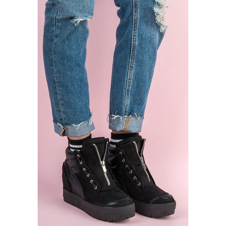 Vices Tênis plataforma preto 2