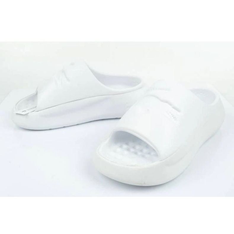 Lacoste servir slide 745cfa000421g flip -flops branco 4