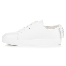 Vices Tênis amarrado com laço branco 1