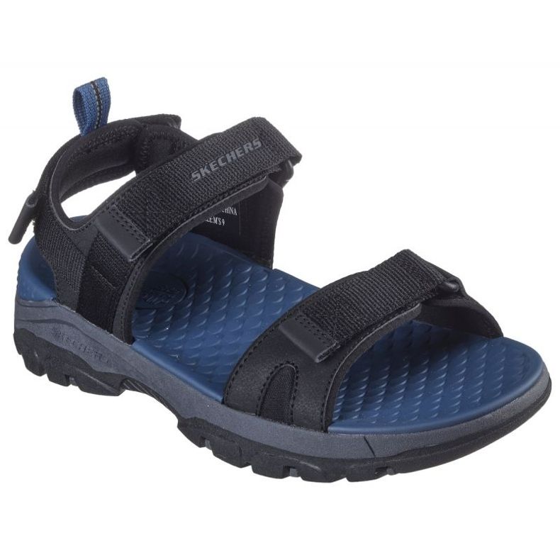 Sandals Skechers Faixa relaxada: Tresmen-Ryer M 205112-BLK preto 1
