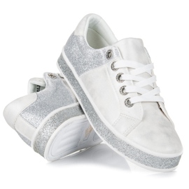 Seastar Sapatilhas brancas na encadernação branco 2