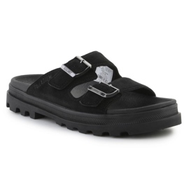 Palladium dunelite riviera sde chinelos em 74455-008-m preto 1