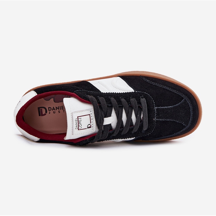 Camurça feminina tênis Big Star de Daniel Lopez SS2D4021 Black preto 2