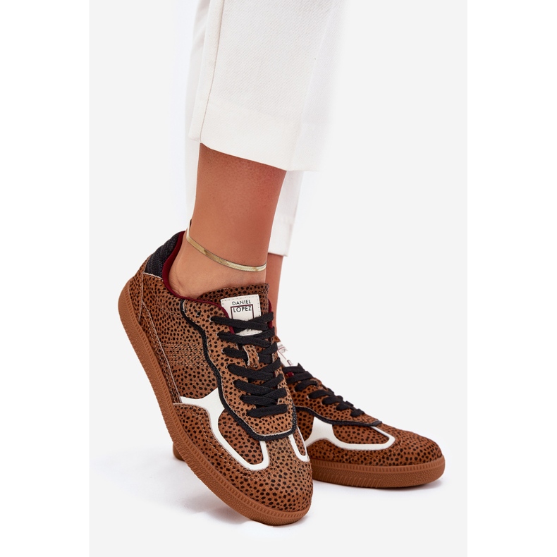 Tênis femininos Big Star de Daniel Lopez SS2D4016 Camel marrom 1