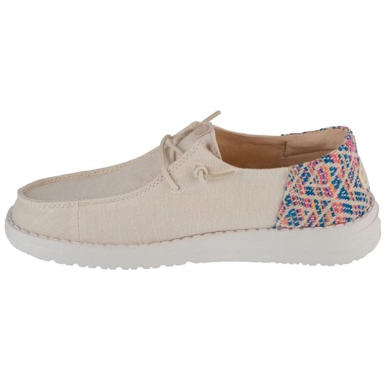 Hey Dude Hey cara Wendy Funk Surf Baja Shoes em 43156-1MV branco 2