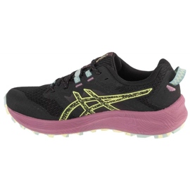 ASICS gel-trabuco Terra 2 tênis de corrida em 1012b427-004 preto 2