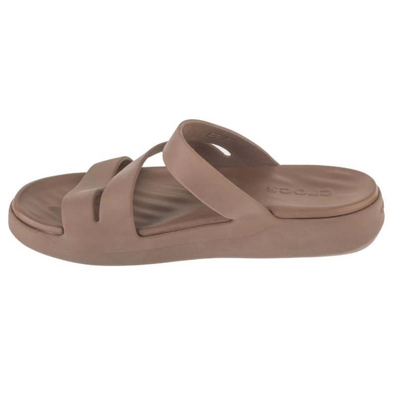 Crocs Getaway Strapping Sandal Flip Flip em 209587-0LF castanho 2 Crocs Getaway Strapping Sandal Flip Flip em 209587-0LF castanho 2
