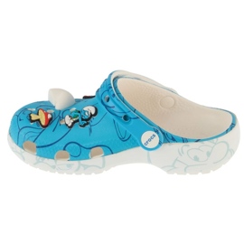 CROCS Classic Smurfs Cog JR 210821-90H flip-flops azul 2 CROCS Classic Smurfs Cog JR 210821-90H flip-flops azul 2