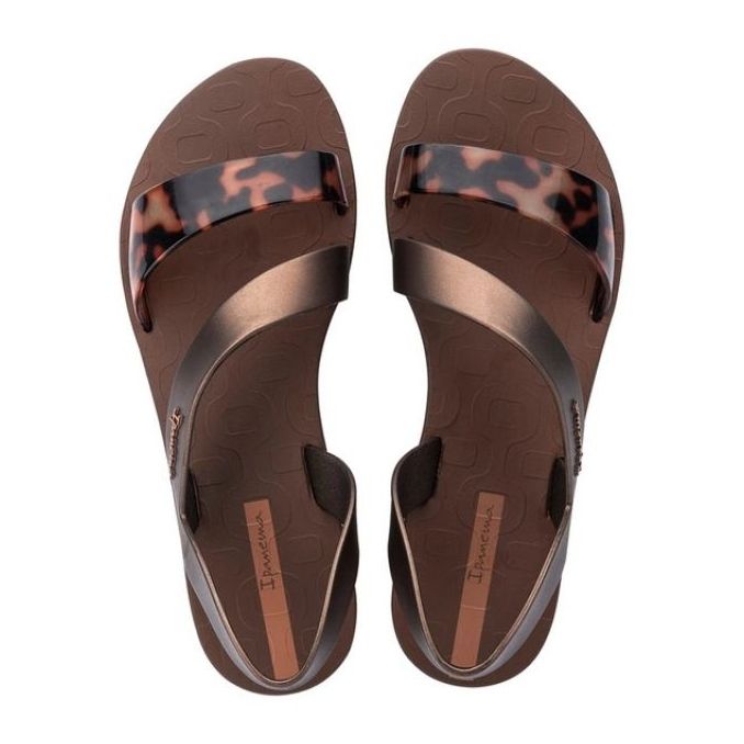 Ipanema vibe sandálias Sandals FEM 82429 BD418 castanho 1
