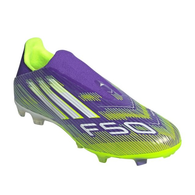 Adidas F50 League LL FG/MG M JH7734 Sapatos de futebol roxo 2