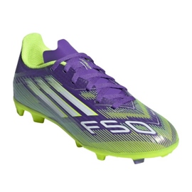 Adidas F50 League FG/MG JR JH7747 Sapatos de futebol tolet 2