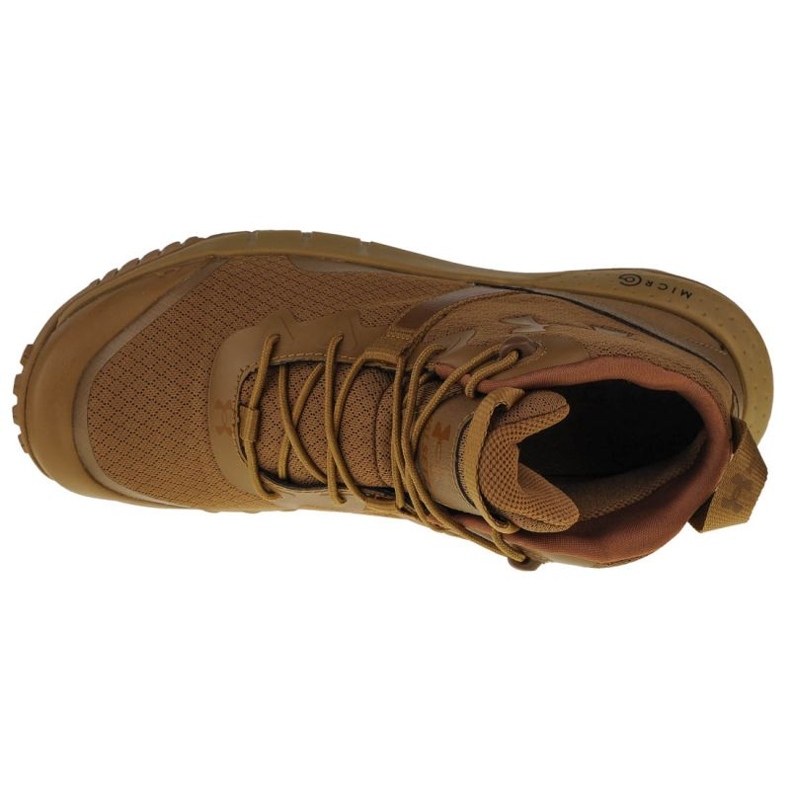 Sapatos esportivos masculinos Under Armour Micro G Valsetz Mid 3023741-200 bege 3