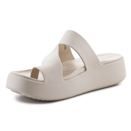 Flip-Flops Crocs Getaway Platform Toe Loop 210834-0LH bege 3