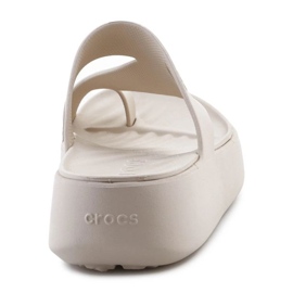 Flip-Flops Crocs Getaway Platform Toe Loop 210834-0LH bege 5 Flip-Flops Crocs Getaway Platform Toe Loop 210834-0LH bege 5