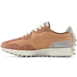 Sapatos esportivos femininos New Balance 327 Sneakers Suede Orange (U327CI) 4