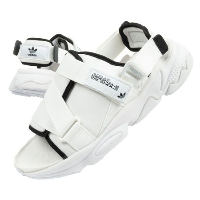 Sandálias Adidas femininas Ozwego Sandal H67276 branco 1
