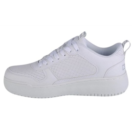 Sapatos esportivos femininos kappa fogo pf 243324oc-1010 branco 1