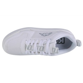 Sapatos esportivos femininos kappa fogo pf 243324oc-1010 branco 2