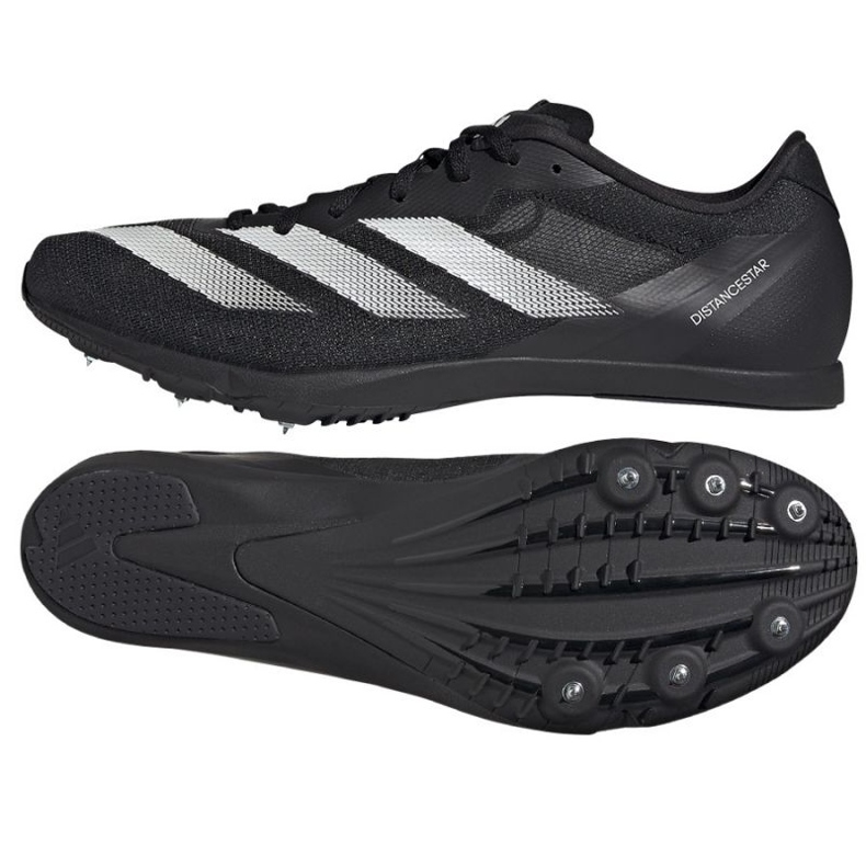 Adidas Distancestar IG9906 Spikes preto 1
