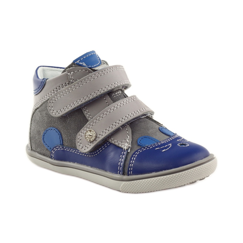 Sapatos de menino para coelho Bartek 11702 cinza azul 1