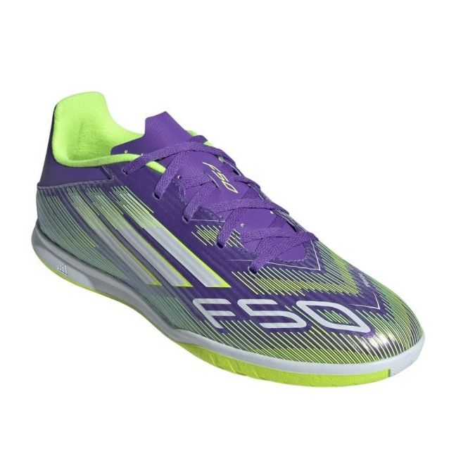 Clube Adidas F50 em Sapatos de Futebol M JI0023 roxo 1