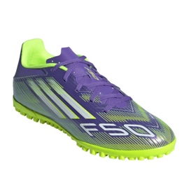 Adidas F50 Club TF M JI0026 Sapatos de futebol roxo 1