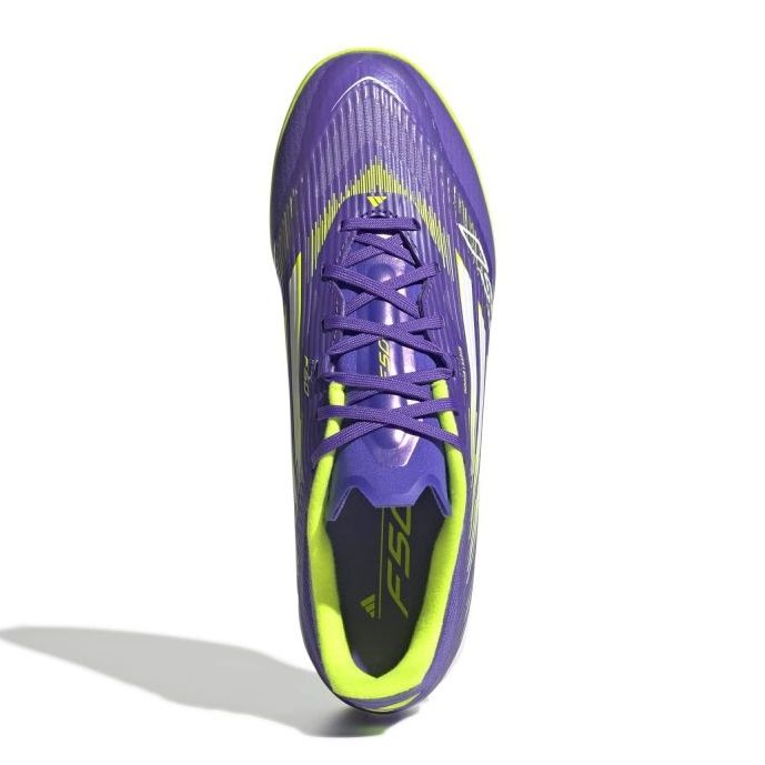 Sapatos de futebol da liga Adidas F50 em M JH7719 roxo 1