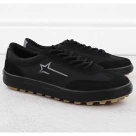 Esportes Sapatos Black Sneakers Big Star NN174118 1