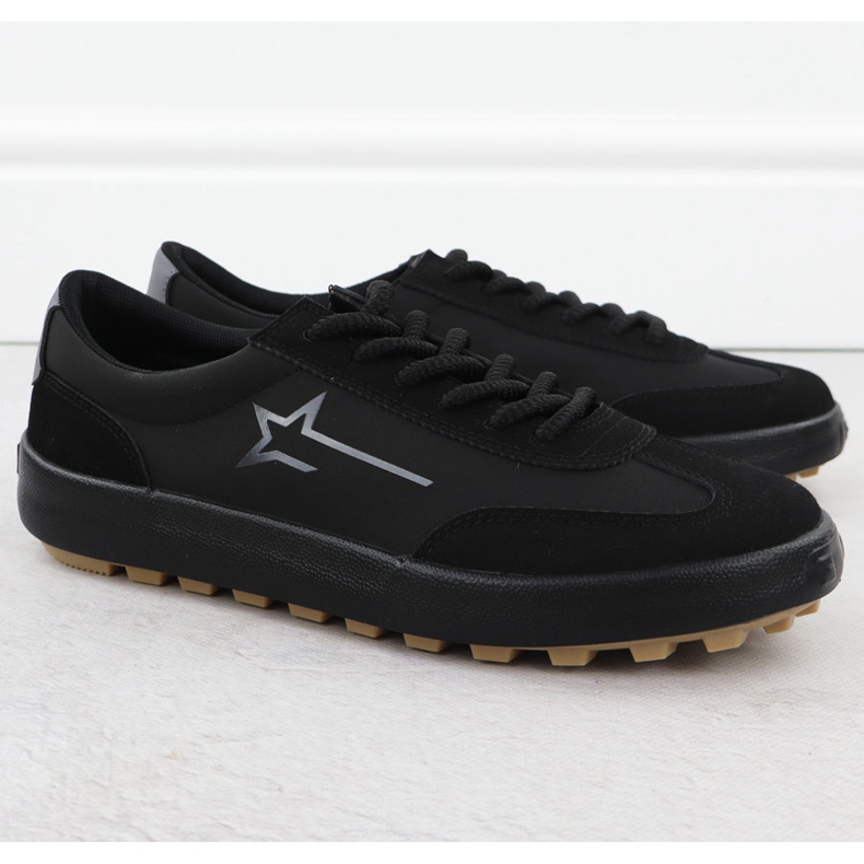 Esportes Sapatos Black Sneakers Big Star NN174118 1