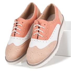 Vices sapatos de jazz feminino rosa 2