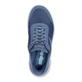 Skechers Go Walk Flex Grand Entry Shoes em 124836bl azul 1 Skechers Go Walk Flex Grand Entry Shoes em 124836bl azul 1
