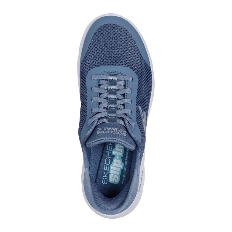 Skechers Go Walk Flex Grand Entry Shoes em 124836bl azul 1 Skechers Go Walk Flex Grand Entry Shoes em 124836bl azul 1