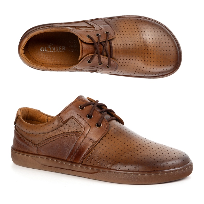 Olivier Homens descalços marrom 1