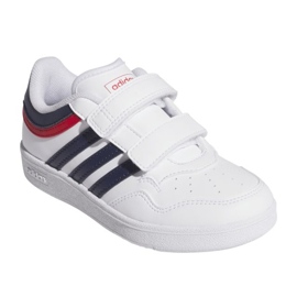 Adidas Hoops 4.0 JR JI3484 Sapatos branco 1 Adidas Hoops 4.0 JR JI3484 Sapatos branco 1