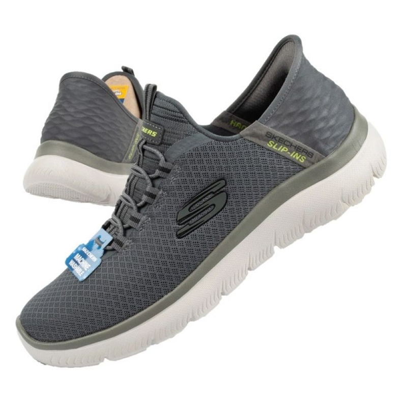 Sapatos Skechers Summits M 232457/CHAR cinza 1
