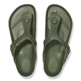 Flip -flops masculino Birkenstock Gizeh Eva 1019143 Green verde 2
