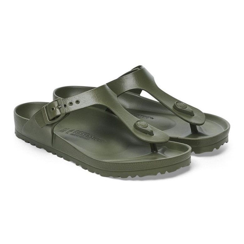 Flip -flops masculino Birkenstock Gizeh Eva 1019143 Green verde 3