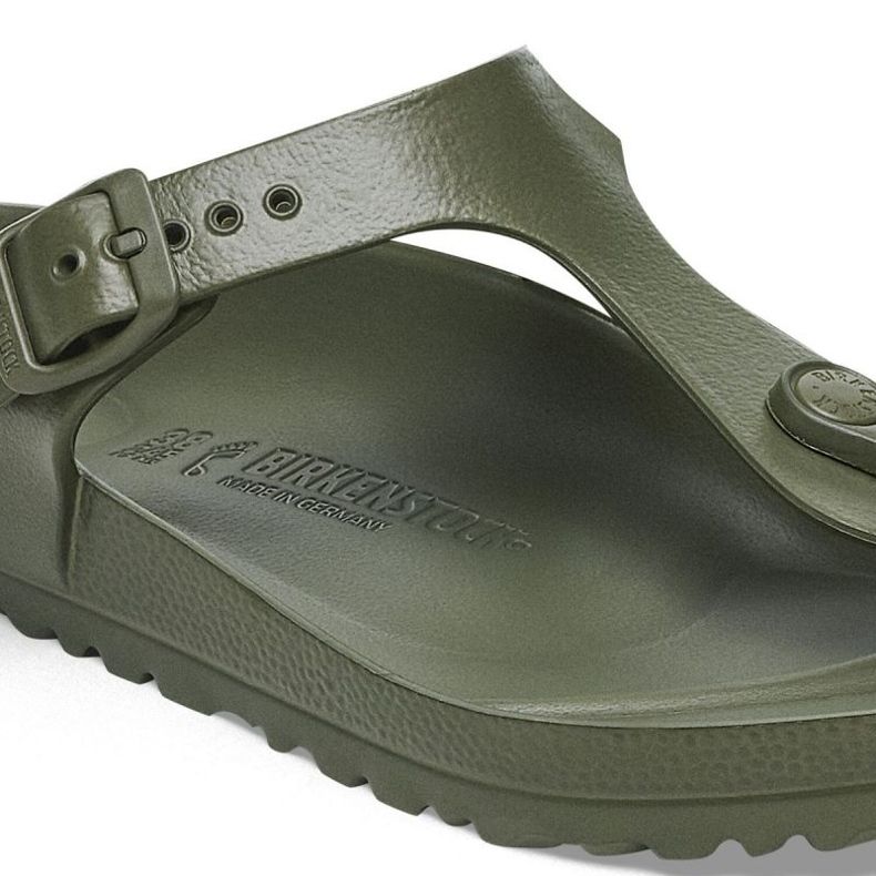Flip -flops masculino Birkenstock Gizeh Eva 1019143 Green verde 4