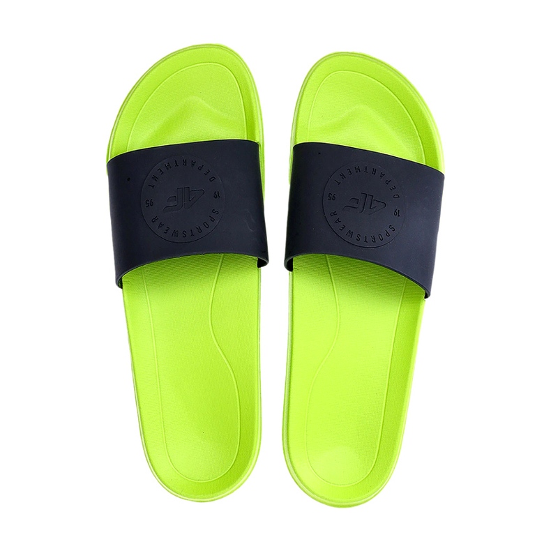 Slippers masculinos 4f M47A 4FMM00FFLIM047A 45S preto 2