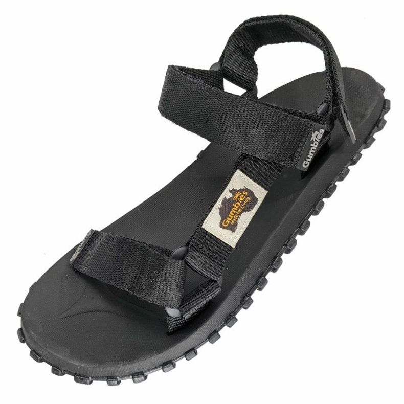 Sandálias masculinas Gumbies Scrambler Sandal G-SC-UNI-BLACK preto 2