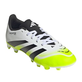 Adidas Predator Club FG/MG JR JH8868 Sapatos de futebol branco 1